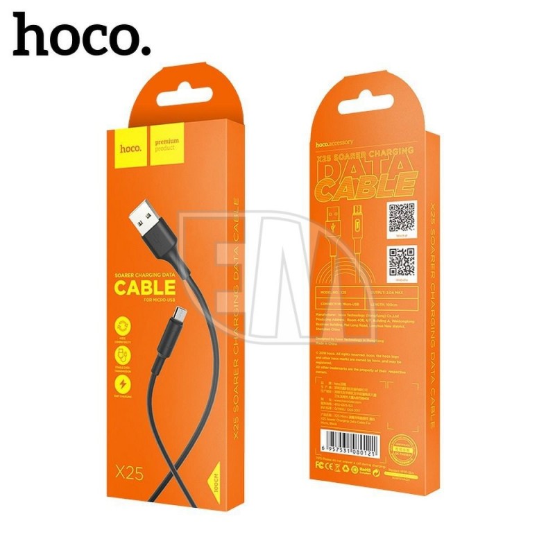 HOCO USB laidas Micro SOARER X25