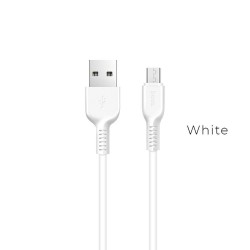 HOCO USB-кабель Micro X13 EASY белый 1 метр 1