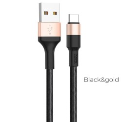 HOCO USB-кабель для Type-C Xpress X26 черно-золотой 2