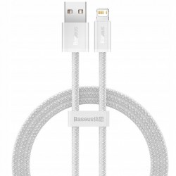 BASEUS USB kabelis Apple Lightning 8 kontaktų 2,4A Dynamic Series  1m baltas 1