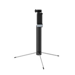 HOCO Selfie stick with wireless remote + K10A Magnificent lamp 1.1 meter black 1