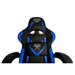 Игровое кресло - черно-синее Malatec 8