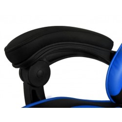 Игровое кресло - черно-синее Malatec 9
