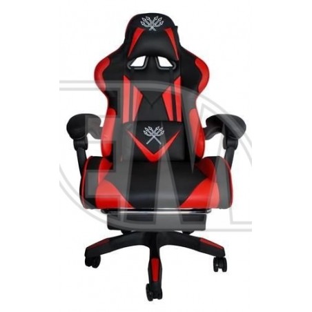 Žaidimų kėdė - juodai raudona Malatec