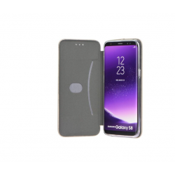 Atverčiamas Vennus Elegance dėklas Samsung Galaxy A51 tamsiai pilka, A51 3