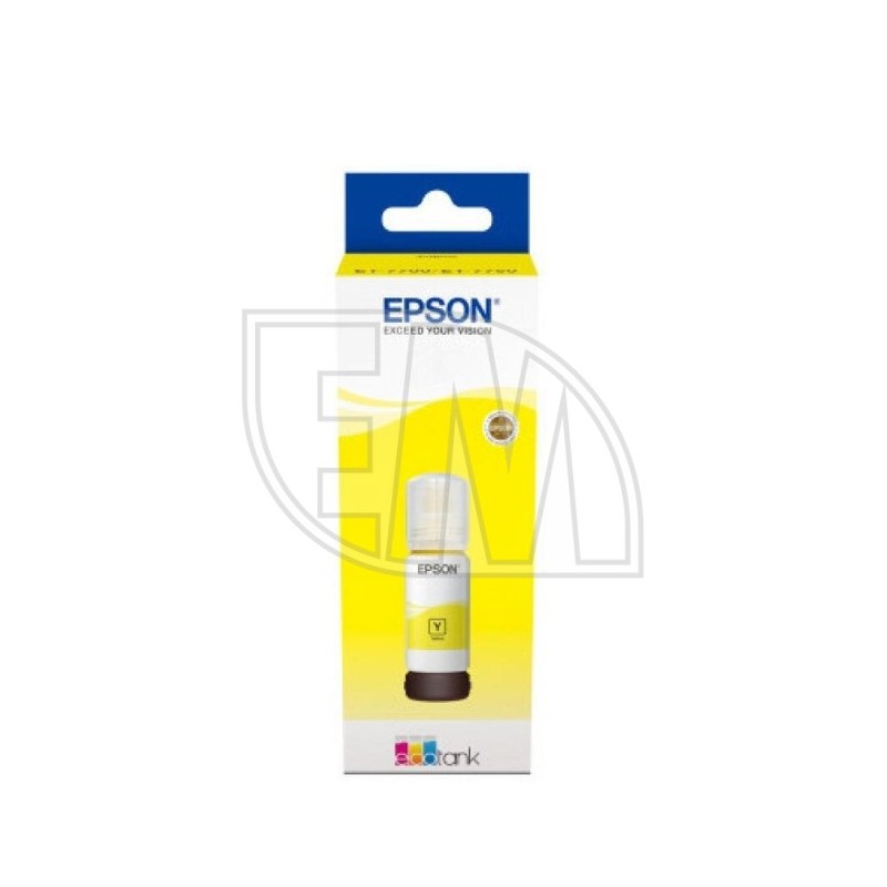 Kasetė rašaliniams spausdintuvams Epson 103 ECOTANK INK (C13T00S44A), Yellow