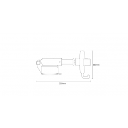 Baseus SUYL-TK01 telefono laikiklis, juodas 3