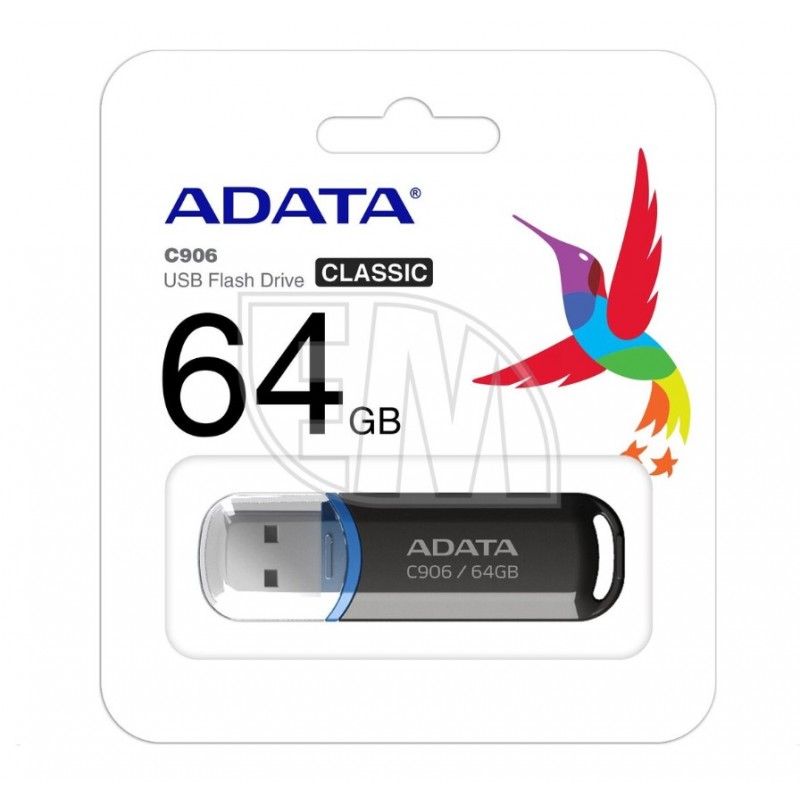 USB laikmena Adata AC906-64G-RBK, 64 GB