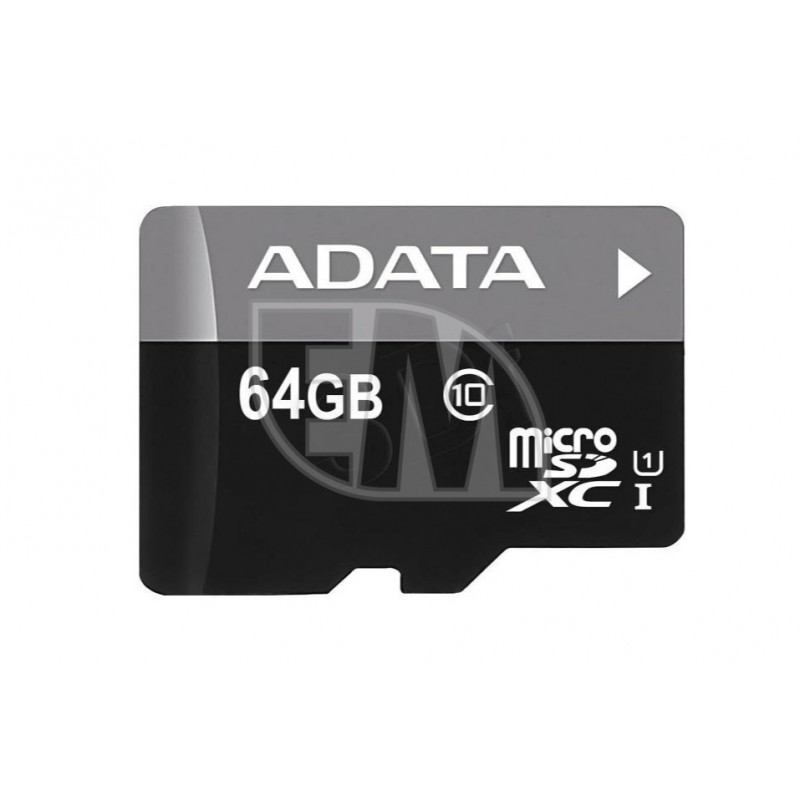 Atminties kortelė A-Data microSD(XC), 64 GB, UHS-I 10 klasė + SD adapteris