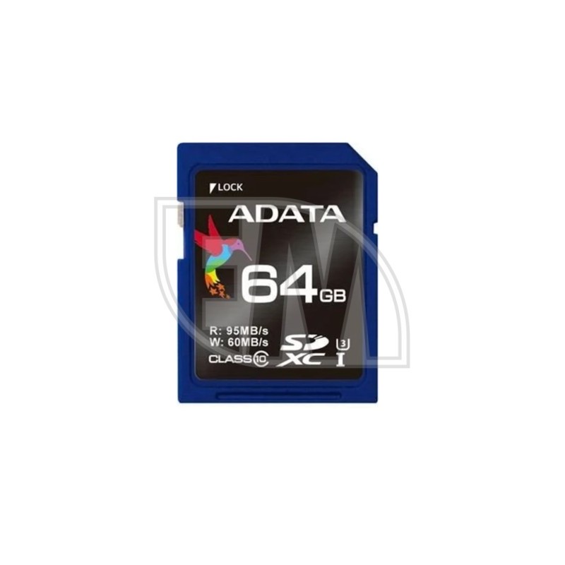Atminties kortelė ADATA ASDX64GUI3V30S-R, 64GB