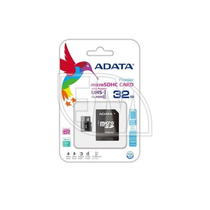 Atminties kortelė ADATA microSDHC 32GB