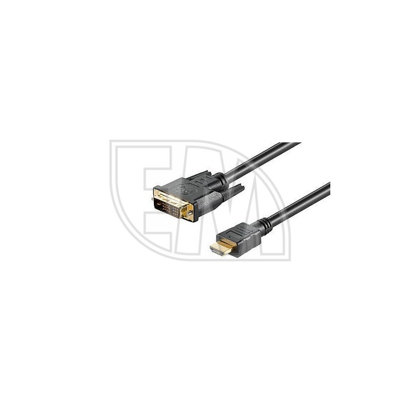 HDMI laidas Kabelis HDMI-DVI 1.5 m