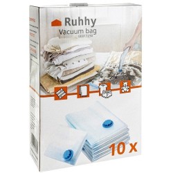 Vakuuminis maišelis - įvairių dydžių - rinkinyje 10 vnt 2