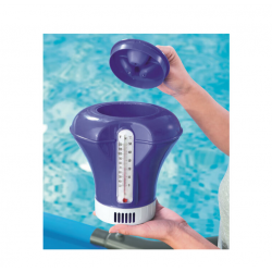 Plaukiojantis chemikalų dozatorius su termometru Bestway Flowclear, įvairių spalvų 3