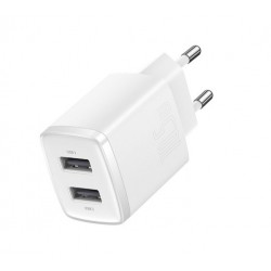 Adapteris Baseus Compact Charger 2U 10.5W 2xUSB 2