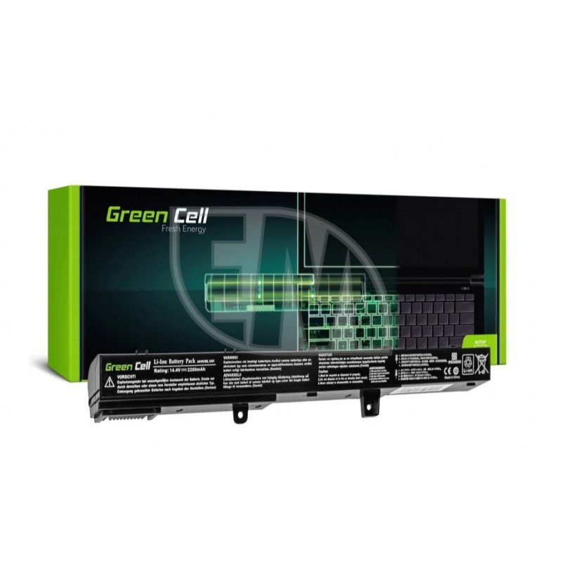 Nešiojamo kompiuterio akumuliatorius Green Cell Laptop Battery for R508 R556LD R509 X551 X551C X551M X551CA X551MA X551MAV