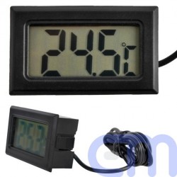 LCD termometras  su zondu