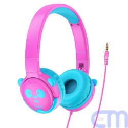 HOCO headphones for children Jack 3.5mm W31 pink 1