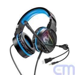 HOCO headphones GAMING Drift W104 blue 1