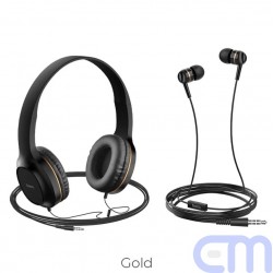 HOCO headphones W24 gold 1