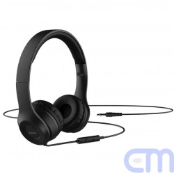 HOCO Headphones W21 Gracefull black 1