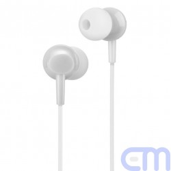 HOCO Headphones 3.5mm with microphone M14 white 2