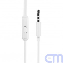HOCO Headphones 3.5mm with microphone M14 white 3