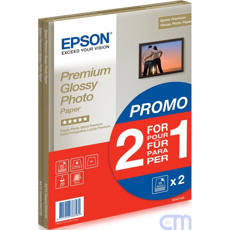 Popierius Epson Glossy