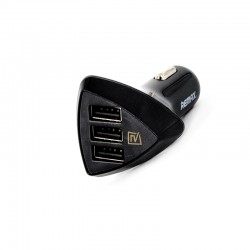 Įkroviklis automobilinis USB Remax Aliens 3x USB|4.2A