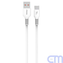 PAVAREAL cable USB to Type C 5A PA-DC73C 1 m. white 1