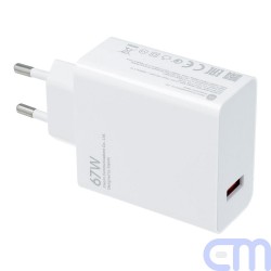Original Wall Charger Xiaomi MDY-12-EH (head only) Fast Charger 67W white bulk 1